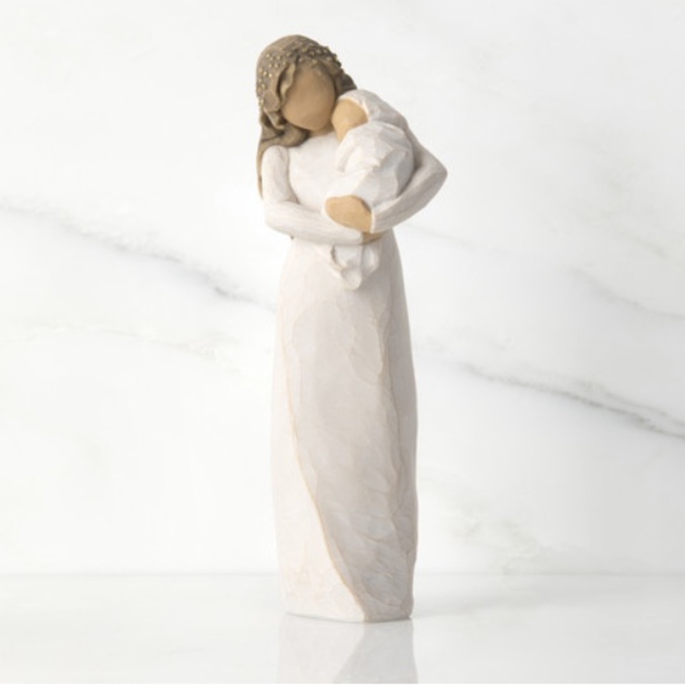 Willow Tree Sanctuary hand carved sculpture NWT